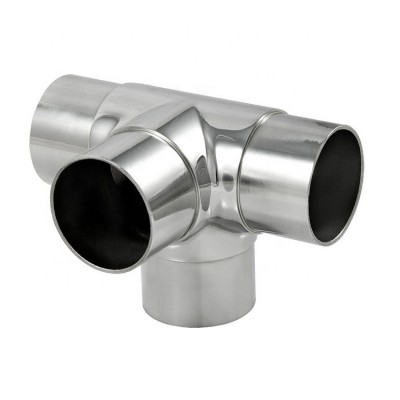 A4119 wholesale elbow stainless steel 4 way pipe fitting