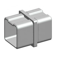 A4138 Wholesale good quality stainless steel square tube connector elbow